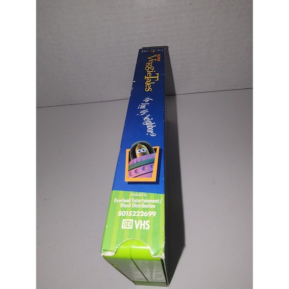Veggie Tales VHS Are You My Neighbor? A lesson in Loving Your Neighbor Movie - Picture 4 of 5